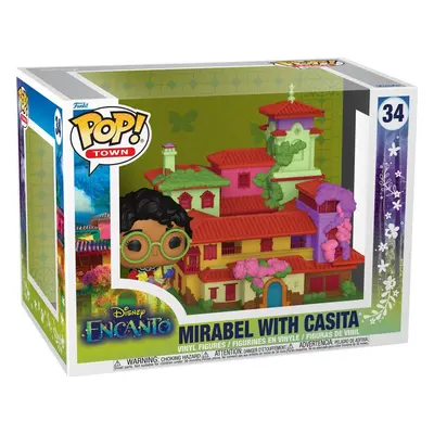 Encanto Vinylová figurka č.34 Mirabel with Casita (Pop! Town) Sberatelská postava standard