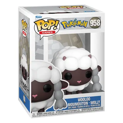 Pokémon Vinylová figurka č.958 Wooloo - Moumouton - Wolly Sberatelská postava vícebarevný