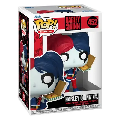 Harley Quinn Vinylová figurka č.452 Harley Quinn with Pizza Sberatelská postava standard