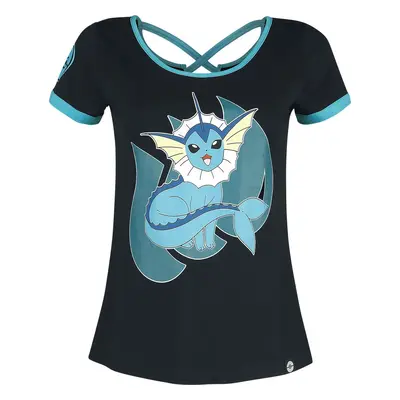 Pokémon Vaporeon Dámské tričko černá