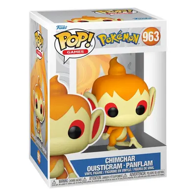 Pokémon Vinylová figurka č.963 Chimchar, Ouisticram, Panflam Sberatelská postava vícebarevný