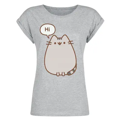 Pusheen Hi Bye Dámské tričko prošedivelá