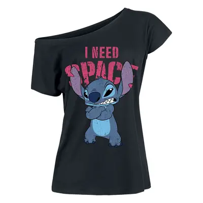 Lilo & Stitch I Need Space Dámské tričko černá