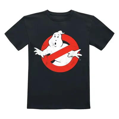 Ghostbusters Kids - Distressed Logo detské tricko černá