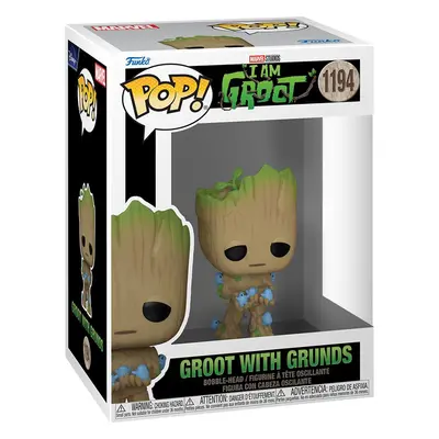 Strážci galaxie Vinylová figurka č.1194 I am Groot - Groot with Grunds Sberatelská postava stand