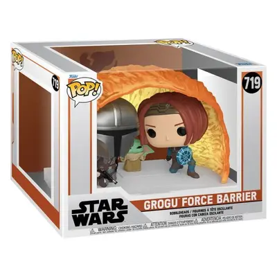 Star Wars Vinylová figurka č.719 The Mandalorian - Grogu Force Barrier (Pop! Moment) Sberatelská