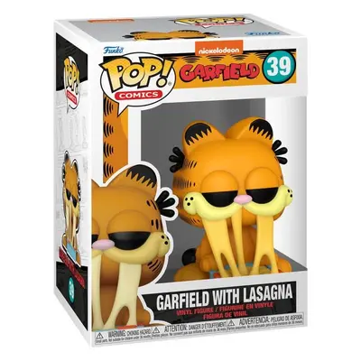 Garfield Vinylová figurka č.39 Garfield with Lasagna Sberatelská postava vícebarevný