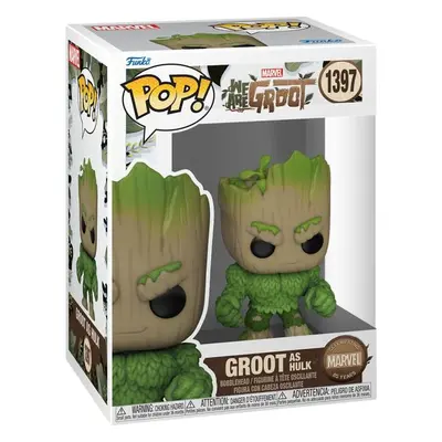 Marvel Vinylová figurka č.1397 We Are Groot - Groot as Hulk Sberatelská postava vícebarevný