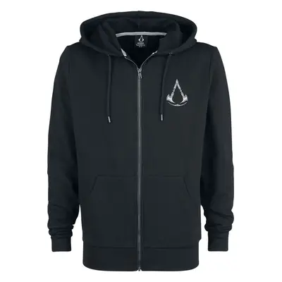 Assassin's Creed Valhalla - Crest Mikina s kapucí na zip černá