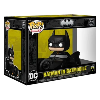 Batman Vinylová figurka č.522 Batman in Batmobil (Pop! Ride Deluxe) Sberatelská postava vícebare