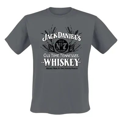 Jack Daniel's Vintage Logo Tričko charcoal