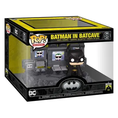 Batman Vinylová figurka č.519 Batman in Batcave (Pop! Moment) Sberatelská postava vícebarevný