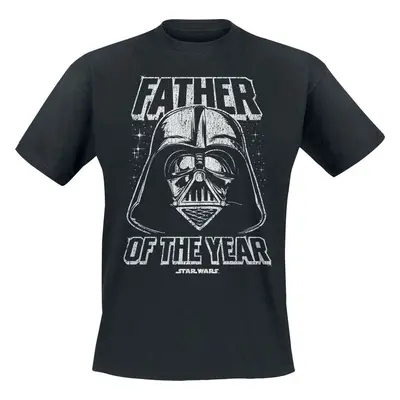 Star Wars Darth Vader - Father Of The Year Tričko černá