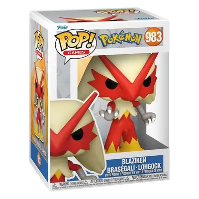 Pokémon Vinylová figurka č.983 Blaziken - Lohgock Sberatelská postava vícebarevný