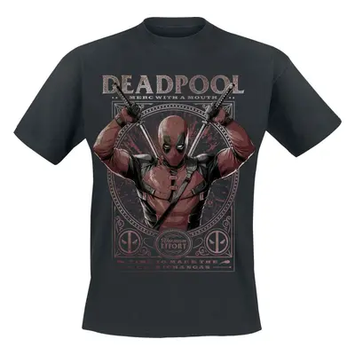 Deadpool Maximum Effort Tričko černá