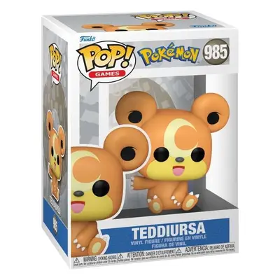 Pokémon Vinylová figurka č.985 Teddiursa Sberatelská postava vícebarevný