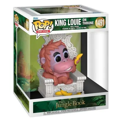 The Jungle Book Vinylová figurka č.1491 King Louie on Throne (Pop! Deluxe) Sberatelská postava v