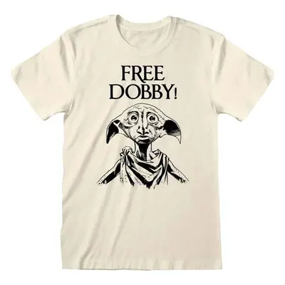 Harry Potter Free Dobby Tričko krémová