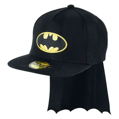 Batman Batman Logo with Cape kšiltovka černá