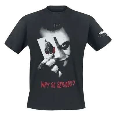 Batman The Dark Knight - Why So Serious? Tričko černá