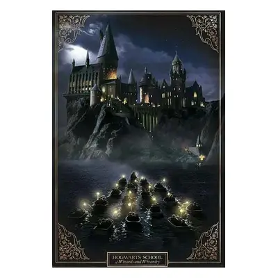 Harry Potter Hogwarts Castle plakát vícebarevný