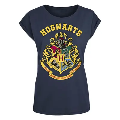 Harry Potter Hogwart's Crest Dámské tričko modrá