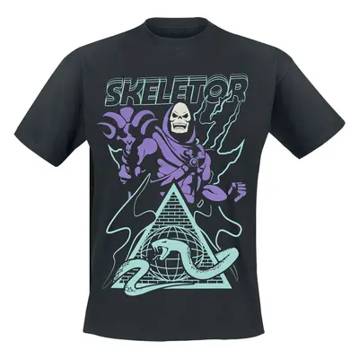 Masters Of The Universe Skeletor - Pyramide Tričko černá