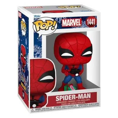 Spider-Man Vinylová figurka č.1441 Spider-Man (Holiday) Sberatelská postava vícebarevný