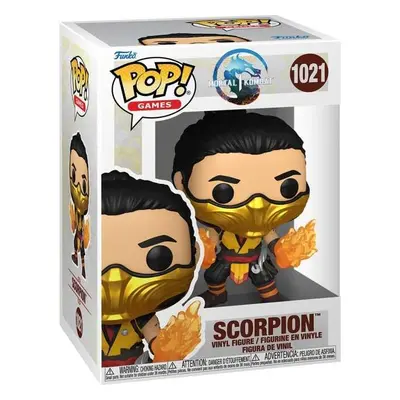 Mortal Kombat Scorpion Vinyl Figur 1021 Sberatelská postava vícebarevný