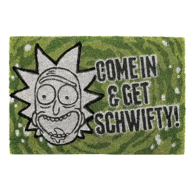 Rick And Morty Get Schwifty Rohožka vícebarevný