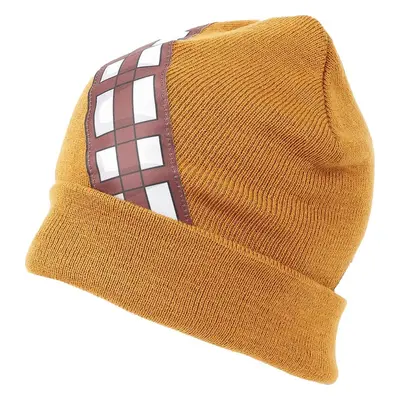 Star Wars Chewbacca Beanie čepice hnědá