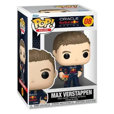 Formel 1 Vinylová figurka č.08 Max Verstappen Sberatelská postava vícebarevný