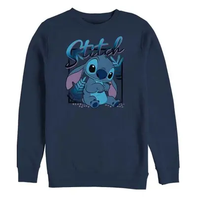 Lilo & Stitch Stitch Square Dámská mikina námořnická modrá