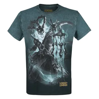 League Of Legends Thresh Tričko modrá