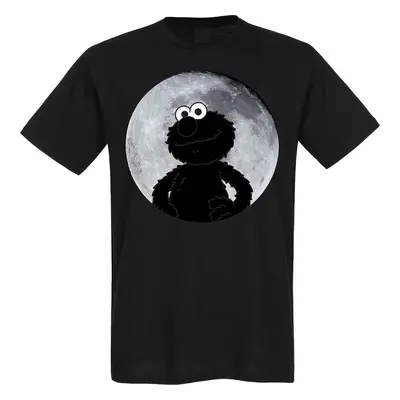 Sesame Street Elmo Moonnight Tričko černá