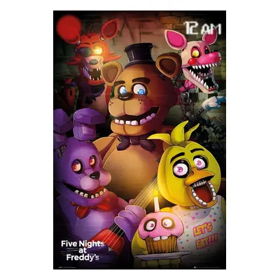 Five Nights At Freddy's Group - Poster plakát vícebarevný