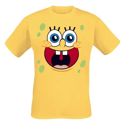 SpongeBob SquarePants Happy Face Tričko žlutá