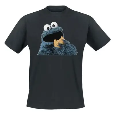 Sesame Street Cookie Monster - Cookie Tričko černá