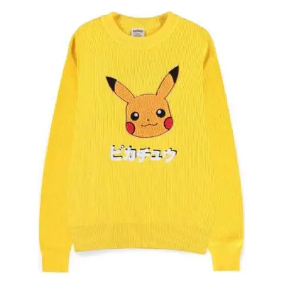 Pokémon Pikachu Pletený svetr žlutá