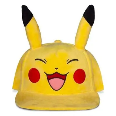 Pokémon Happy Pikachu kšiltovka žlutá