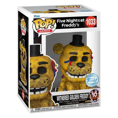 Five Nights At Freddy's Vinylová figurka č.1033 Withered Golden Freddy (10th Anniversary) Sberat