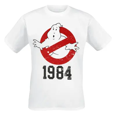 Ghostbusters 1984 Tričko bílá