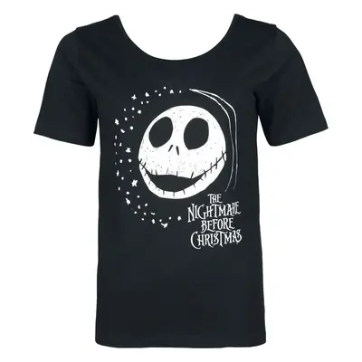 The Nightmare Before Christmas Jack Skellington Dámské tričko černá