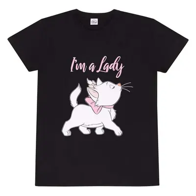 Aristocats I'm A Lady Dámské tričko černá