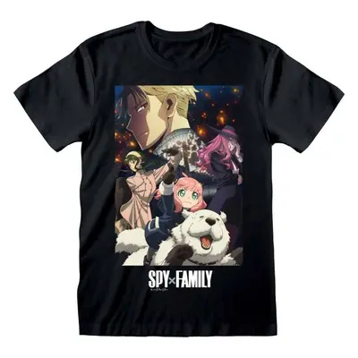 Spy x Family Family Joy Tričko černá