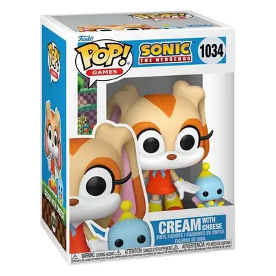 Sonic The Hedgehog Vinylová figurka č.1034 Cream with Cheese Sberatelská postava vícebarevný