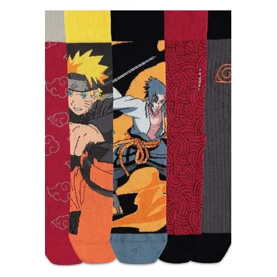 Naruto Naruto Shippuden - 5er Pack Ponožky vícebarevný