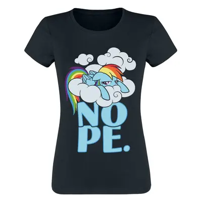 My Little Pony Rainbow Dash - NOPE Dámské tričko černá