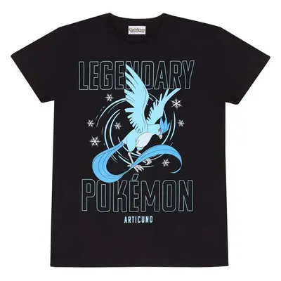 Pokémon Legendary Articuno Tričko černá