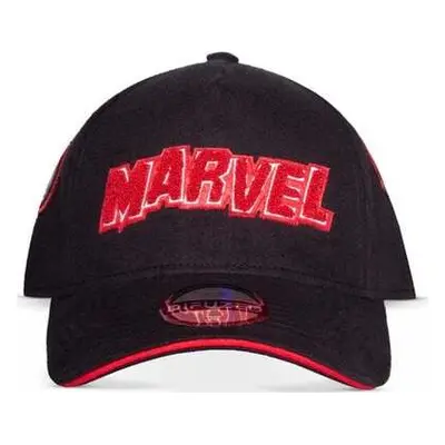 Marvel Patches Baseballová kšiltovka cerná/cervená